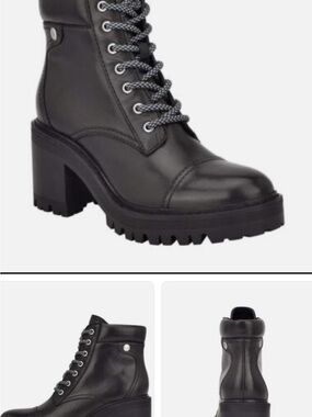 Marc Fisher ltd wenner black leather